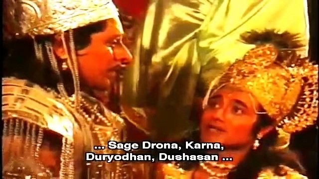 Mahabharata Eps 83 with English Subtitles Arjun vows to kill Jayadrath