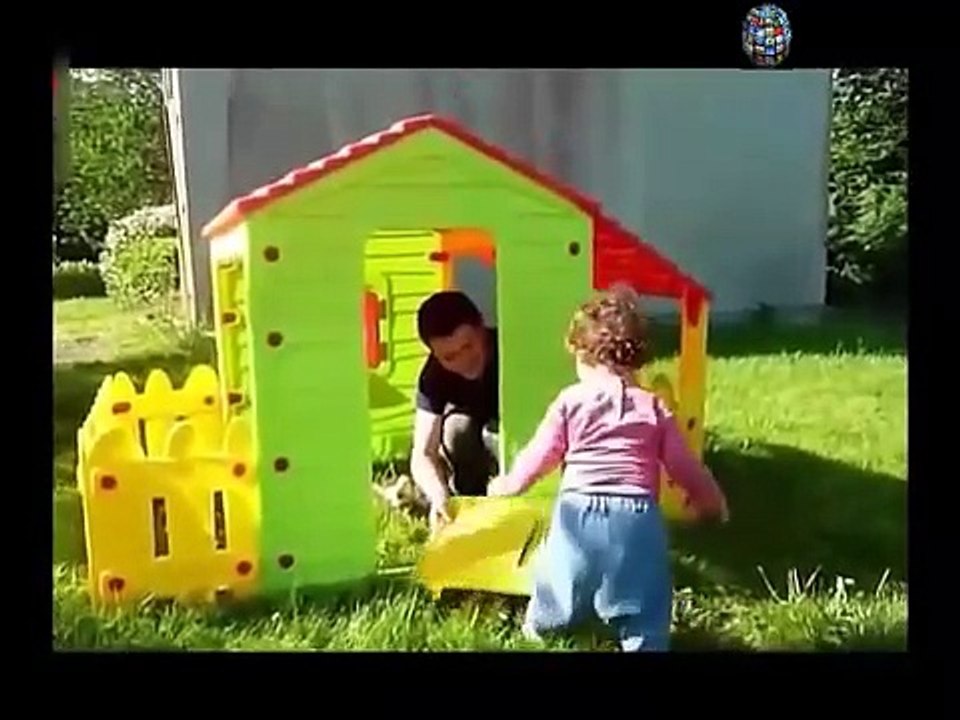 FUNNY CAT AND BABY