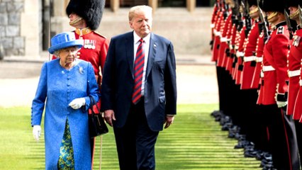 Trump's UK visit: Pomp and protests waiting for US president