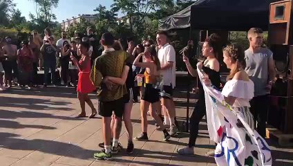 Demande en mariage aux Nuits Sonores