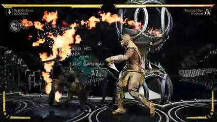 Mortal Kombat 11 Scorpion Sick Kombo!