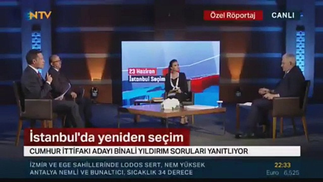 Binali Yıldırım, İmamoğlu'yla programa çıkmak için CHP ile görüşeceklerini açıkladı.