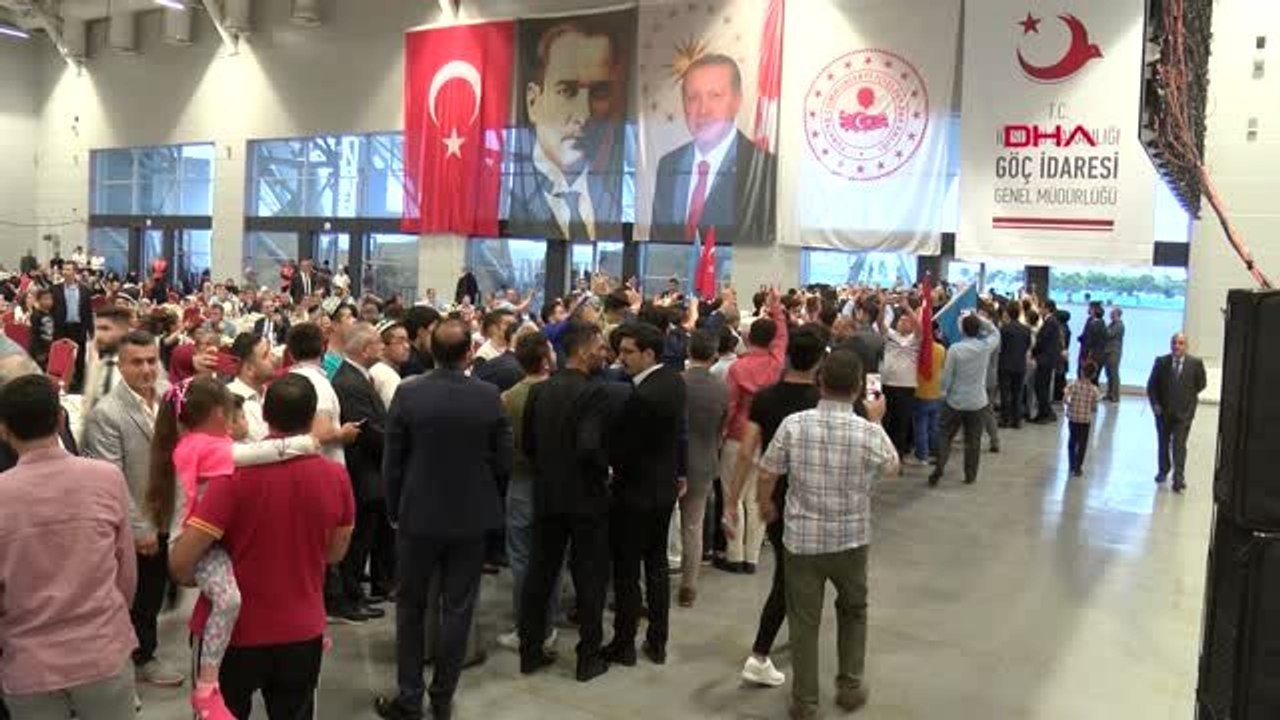 İSTANBUL- BAKAN SOYLU "TÜRK SOYLU KARDEŞLERİMİZLE İFTAR" PROGRAMINA KATILDI