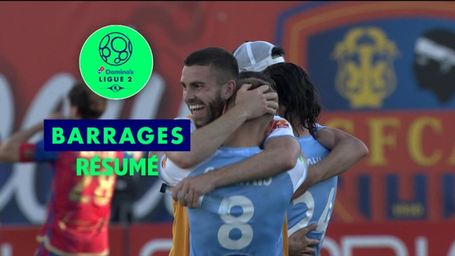 Gazélec FC Ajaccio - Le Mans FC (0-2) - Résumé - (GFCA-LEMANS) / 2018-19