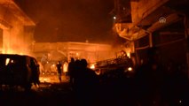 Azez'de terör saldırısında 14 sivil öldü