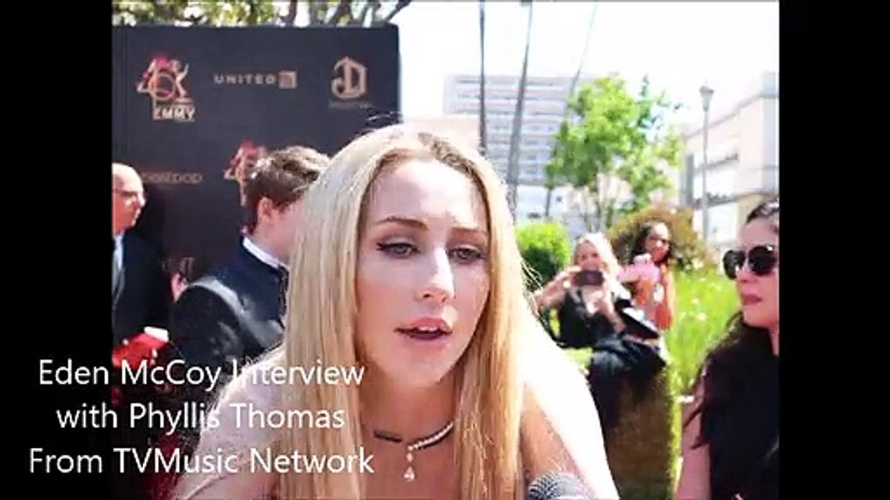Eden McCoy of General Hospital Interview at 2019 Daytime Emmy Awards