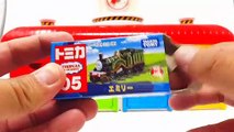 Learn Colors with Thomas Friends Funny Toy Story Tayo the Little Bus Garage Movie