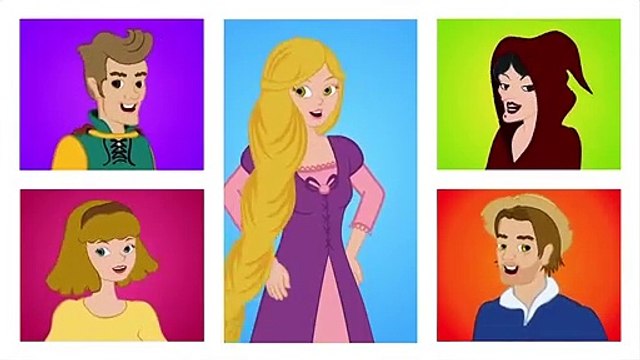 SI tu as d'la joie au coeur frappe des mains avec Raiponce - Comptines et chansons les