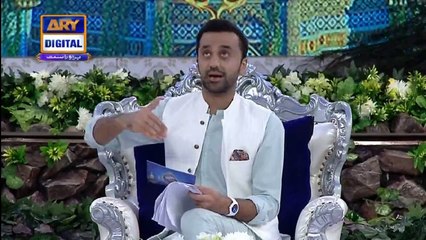 Shan-e-Sehr |Segment | Wazifa | - Mufti Muhammad Sohail Raza Amjadi | 3rd June 2019