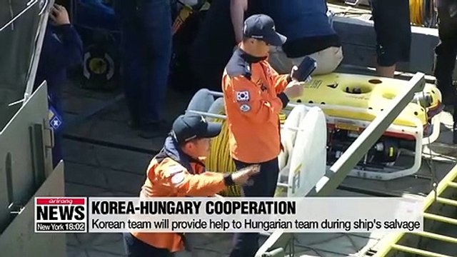 Underwater search for 19 missing Koreans continues on Danube, boat may be salvaged soon