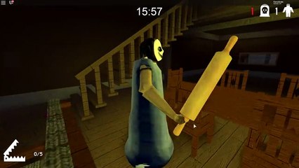 Don't fall for her tricks! Escape Granny in Roblox!