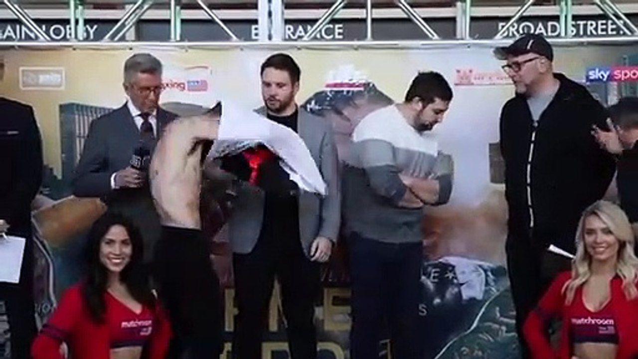 HEATED! - TEVIN FARMER & JONO CARROLL PULLED APART AGAIN! - FULL WEIGH IN (PHILADELPHIA)