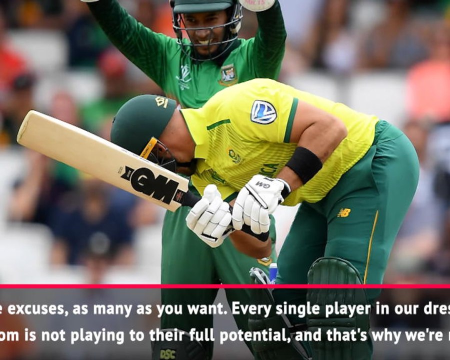 None of us are playing to our potential - du Plessis
