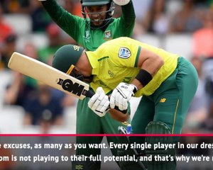 Download Video: None of us are playing to our potential - du Plessis