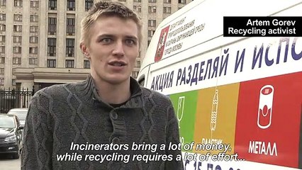 Drowning in waste, Russians fume over lack of recycling