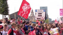 Liverpool fans savour Champions League parade