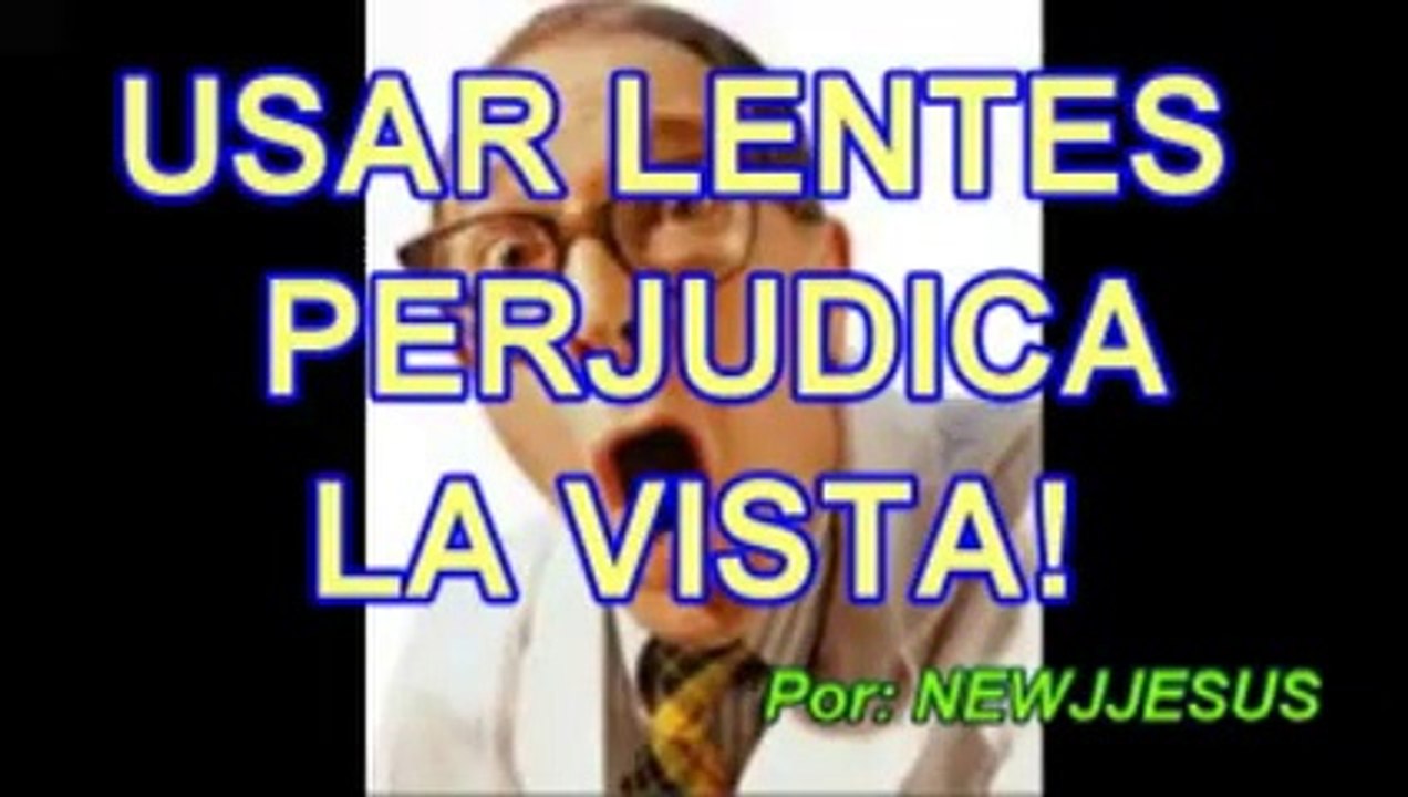 USAR LENTES ES PERJUDICIAL