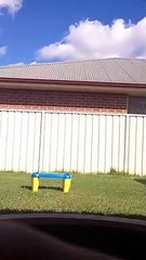 A Frontflip off a Block Stand