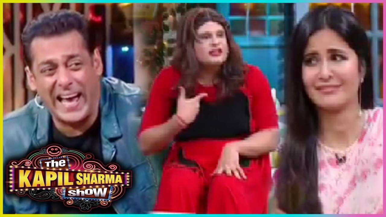 The Kapil Sharma Show : Krushna aka Sapna Funny DABANGG Massage With Salman Khan & Katrina Kaif