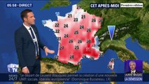 Il fera encore très chaud à l'est mais les températures chutent à l'ouest ce lundi 