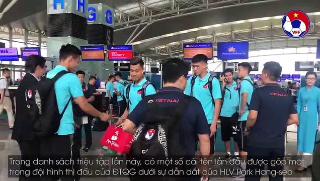 ĐTVN lên đường sang Thái Lan chinh phục chiếc cup vàng mang tên King's Cup 2019 | | VFF Channel