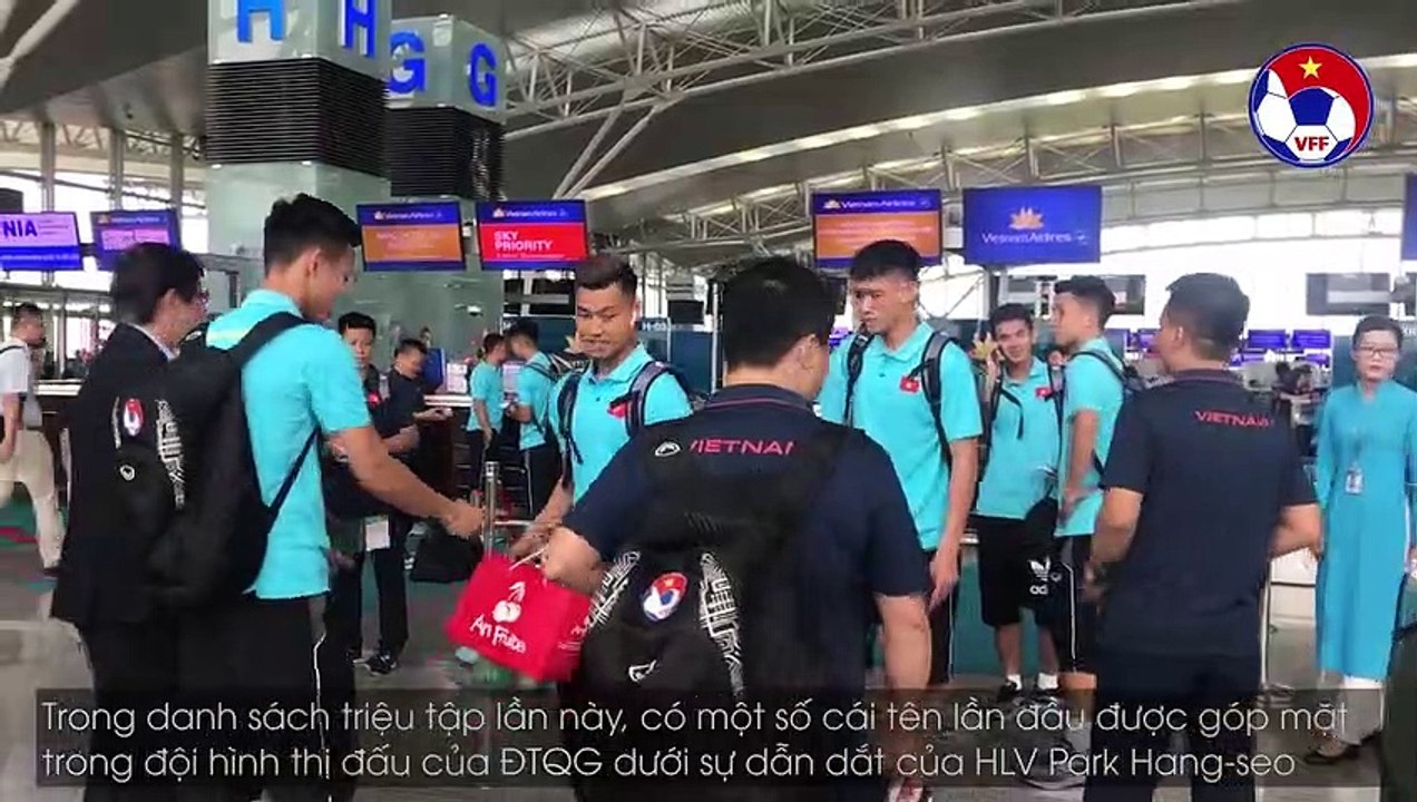ĐTVN lên đường sang Thái Lan chinh phục chiếc cup vàng mang tên King's Cup 2019 | | VFF Channel