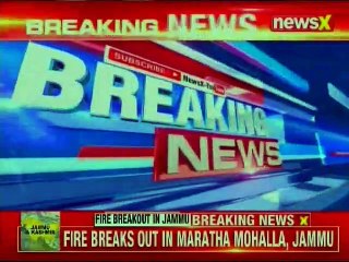 Jammu Kashmir: Massive Fire Gutted Jhuggis Belonging To Rohingyas In Maratha Mohalla | NewsX