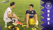 Quang Hải, Văn Hậu ÔM, khoác vai Tuấn Anh hẹn ngày tái ngộ trên Đội tuyển QG Việt Nam | HANOI FC