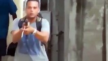 TROCA DE TIRO CARA A CARA NA FAVELA