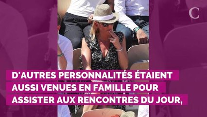 PHOTOS. Laurence Ferrari et Renaud Capuçon complices dans les tribunes de Roland-Garros