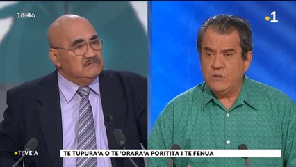 TH : Edouard Fritch : invité du Ve'a