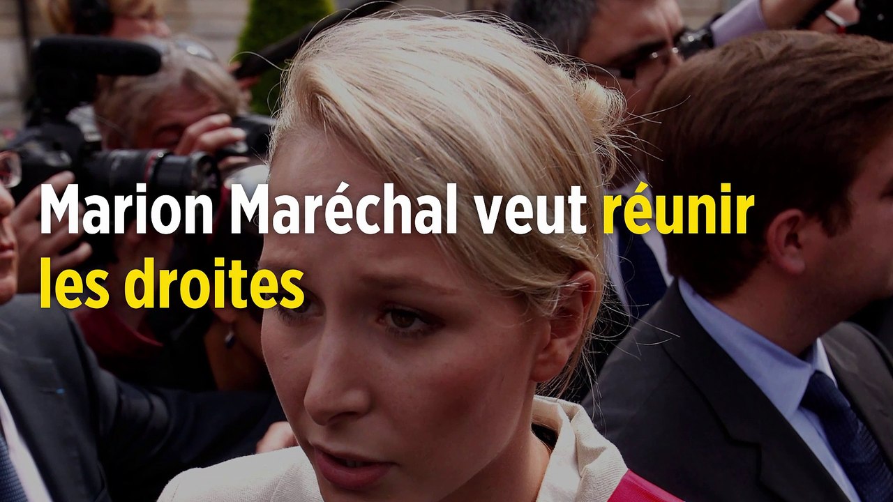 Marion Maréchal veut réunir les droites, pour défendre « le conservatisme »