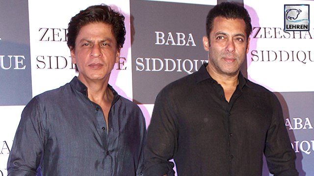 Salman And Shah Rukh Get Together For Baba Siddique Iftar Party 2019