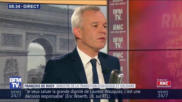 Quelle est la politique du parti? François de Rugy réagit à la démission de Laurent Wauquiez des Républicains