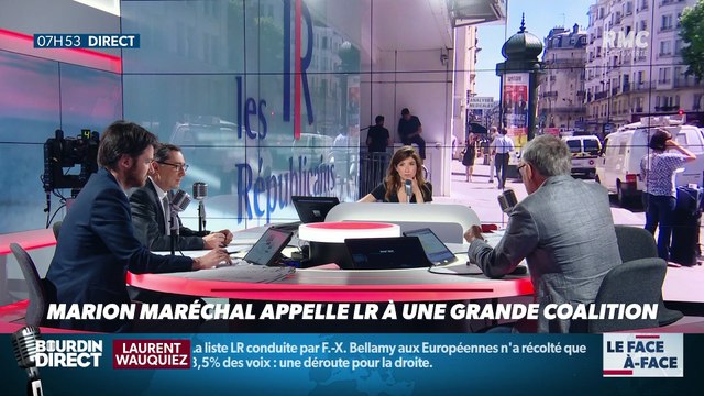 Brunet & Neumann : Marion Maréchal appelle LR à une grande coalition - 03/06