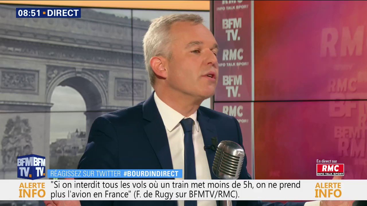 François de Rugy: "Si les Verts veulent être efficaces pour l'écologie ils ne peuvent pas rester tout seul dans leur coin"