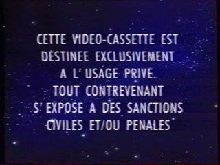 Début VHS de Maxi Cartoon - Porky Pig tous en Voiture - Années 90