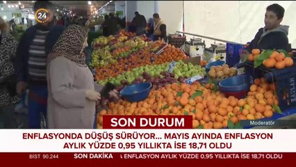 Enflasyon düşüyor