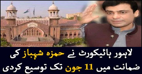 LHC extends Hamza Shahbaz's bail till 11 June