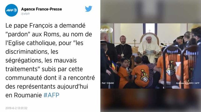 En Roumanie, le pape demande « pardon » aux Roms victimes de discriminations
