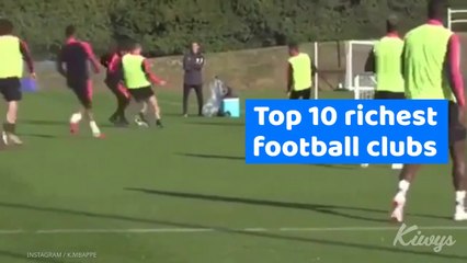 Top 10 RICHEST football clubs !!