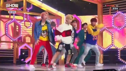 ENG SUB BTS at SHOW CHAMPION Behind the Scenes