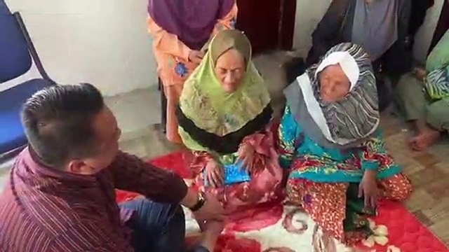 Raja Muda Perlis lawat tiga beradik buta, Halijah minta Tuanku Syed Faizuddin hantar radio