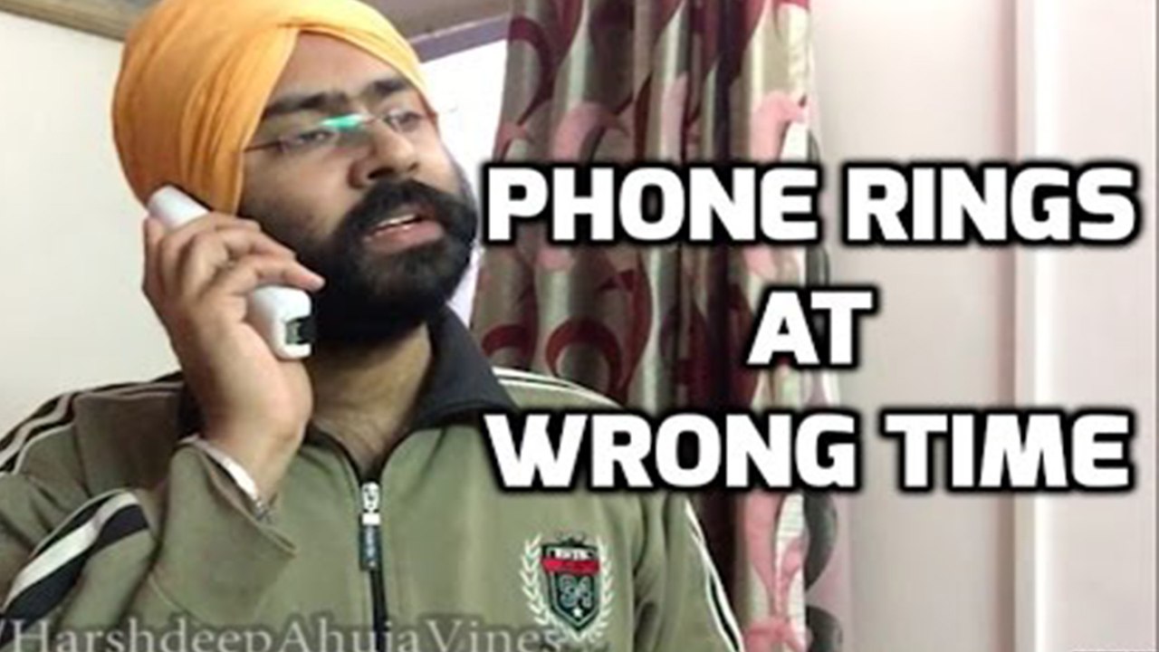 Phone rings