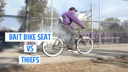 BAIT BIKE SEAT VS THIEFS
