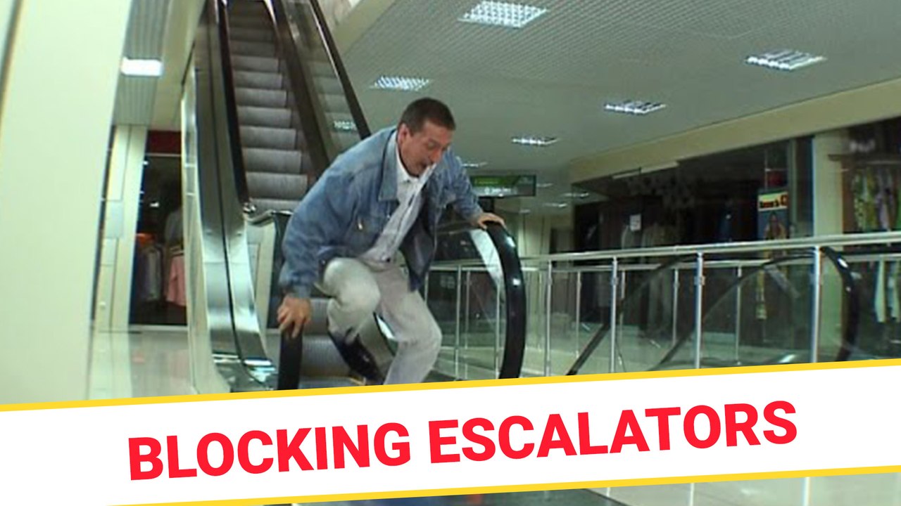 BLOCKING ESCALATORS