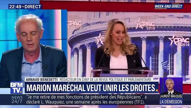 Marion Maréchal veut unir les droites (2/2)