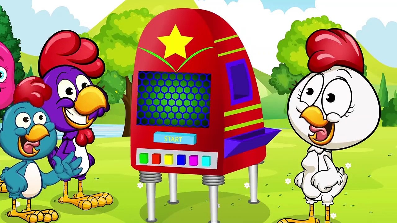 Gallina Pintadita colores mágicos doh juego gigante helado