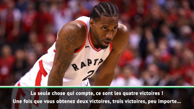 Finales - Leonard : Ce qui compte, ce sont les 4 victoires