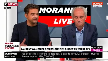 Morandini Live : Laurent Wauquiez a-t-il fait le bon choix en démissionnant ? (vidéo)